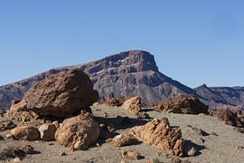 Felslandschaft im Teide Nationalpark