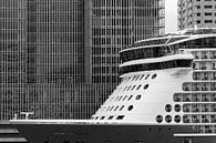 Cruiseschip voor de Rotterdam in Rotterdam par Michèle Huge Aperçu