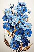 Lost in Time: Blue Forget-Me-Nots