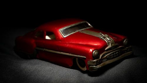 Pontiac Minister Deluxe 1954 vintage blikken auto, voorkant
