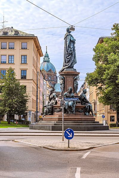 Bayern : Maxmonument München von Photoart-Naegele