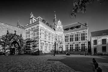 Het academiegebouw op het Domplein in Utrecht