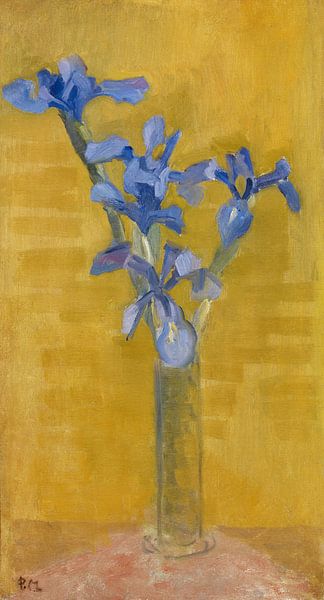 Irises, Piet Mondrian by Masterful Masters