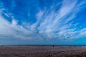 Blaue Grüße aus Ostende