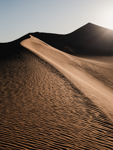 Sunset in the dunes of the Sahara by Photolovers reisfotografie