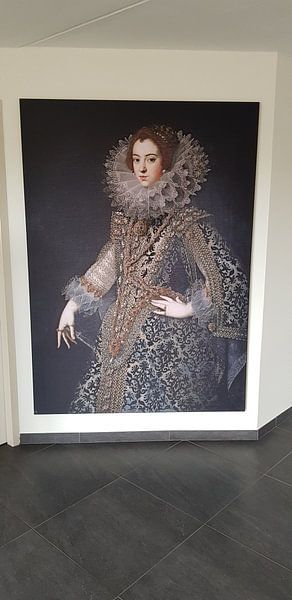 Customer photo: Queen Elizabeth of Bourbon, on ArtFrame
