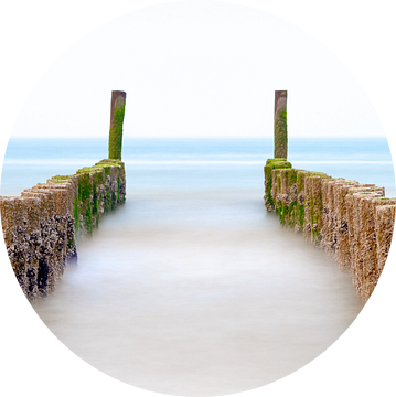 De paalhoofden aan de Zeeuwse kust