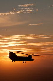 Sun Set Chinook van Kristian Hoekman
