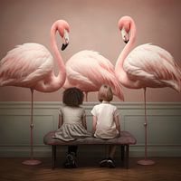 Observer les flamants roses