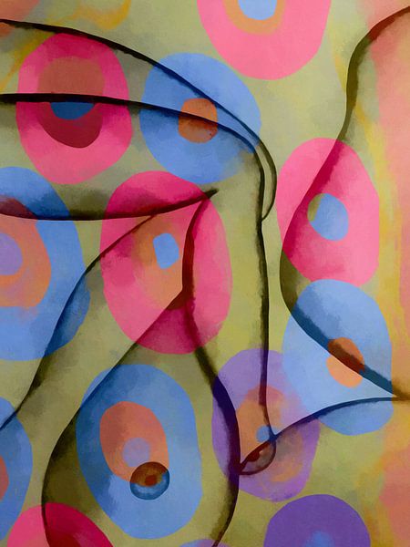 Woman and her colors. by Georgia Chagas