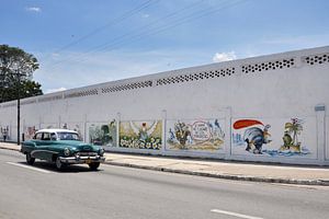 Oldtimer in de cubaanse straten