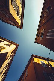 Photographie d'architecture Italie – Modène Bâtiments Toile Art urbain vertical 03