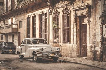 voiture américaine classique à La Havane Cuba 3