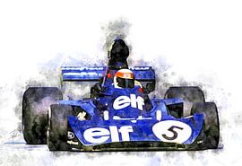 Jackie Stewart, Tyrell No.5 von Theodor Decker
