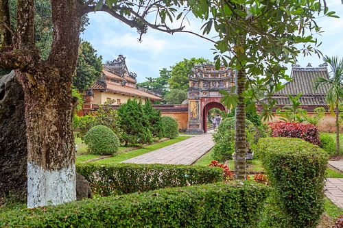 In de Verboden Stad - Keizerlijk Paleis in Huế (Vietnam)