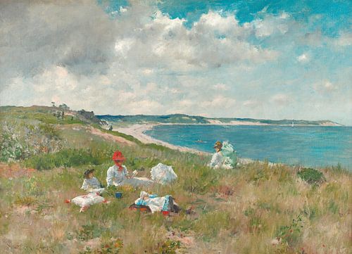 Lekkere uren (Idle Hours), William Merritt Chase