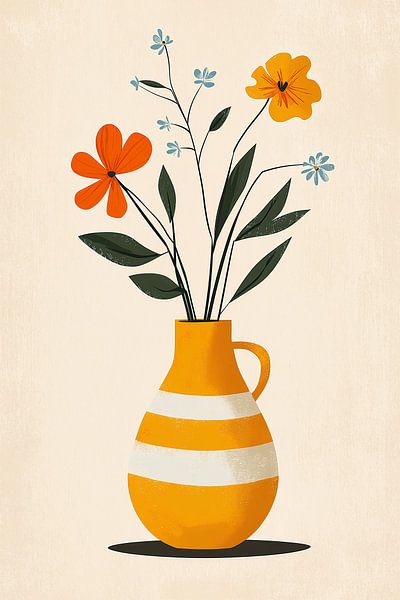 Sommer in einer Vase Nr.3 von Studio BB
