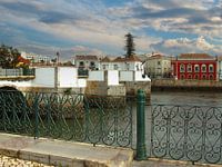 Tavira with its medieval bridge, Portugal