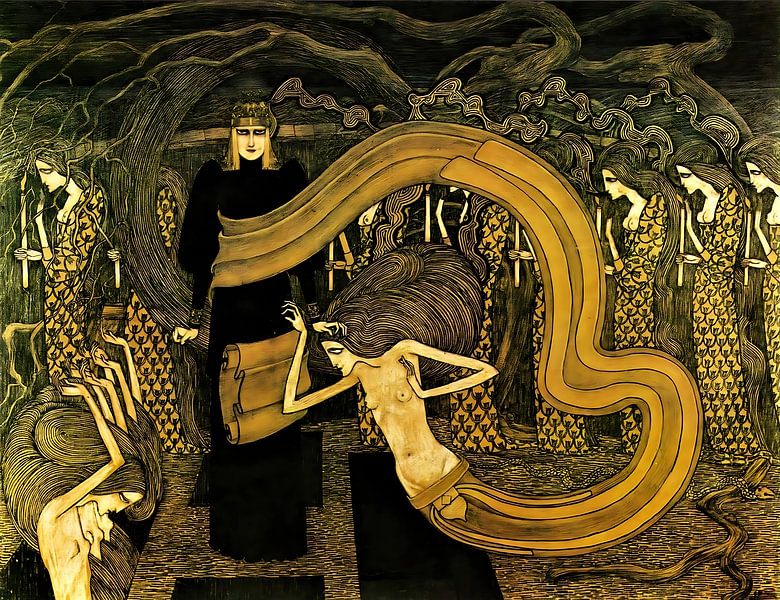 Todesfall - Jan Toorop von Accessible Art
