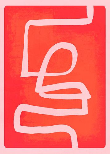 Abstrakte Linienkunst