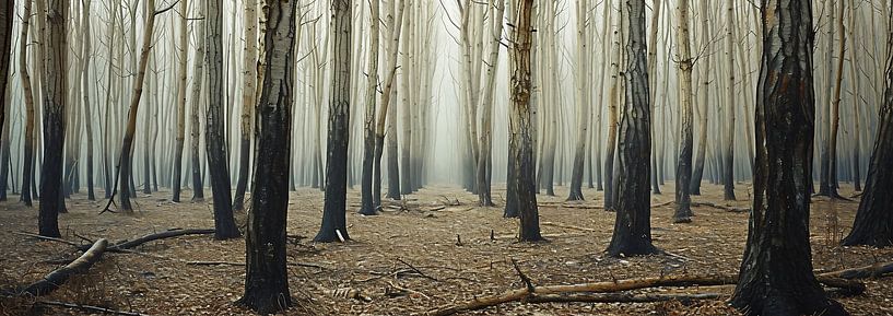 Promenade en forêt par fernlichtsicht