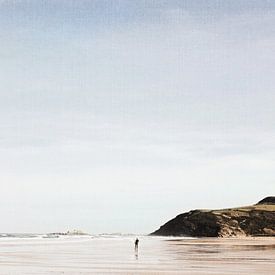 Surfer's Hidden Beach by Gal Design