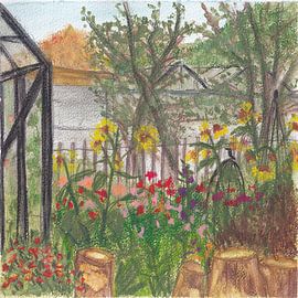 Le bonheur des fleurs sur moments in watercolors