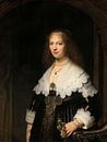 Portret van een vrouw, mogelijk Maria Trip, Rembrandt van Diverse Meesters thumbnail