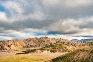 Landmannalaugar kleurrijke bergen in IJsland