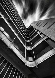 Brutalistischer Wohnkomplex
