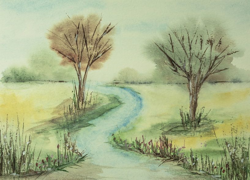 Aquarel part 46 van Tania Perneel