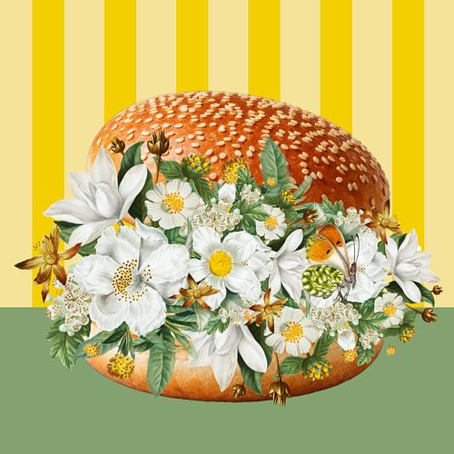 A Fresh Spring Burger van Marja van den Hurk