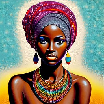 Zoya, une jeune femme africaine portant le foulard sur All Africa