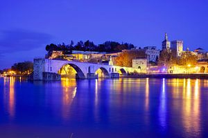Avignon am Abend