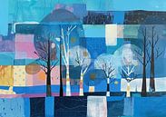Landschap schilderij van De Mooiste Kunst thumbnail