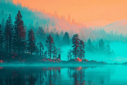 Stilte aan het Turquoise Meer