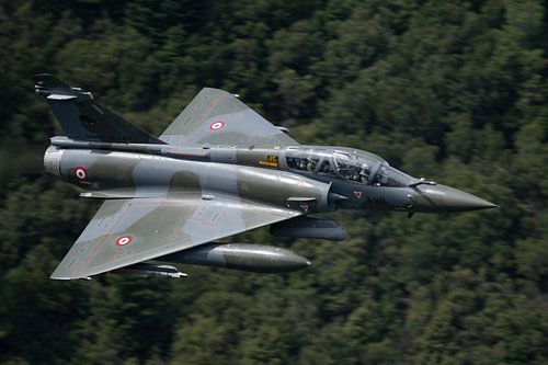 A low-flying French Mirage 2000