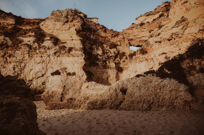 Portimão Landschap Canvas – Adembenemend Uitzicht op de Algarve Kust van Jeantina Lensen-Jansen