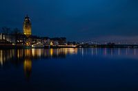 Lebuinuskerk Deventer on the river Ijssel