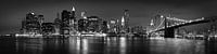 Lagere Manhattan Skyline van Keith Wilson Photography thumbnail
