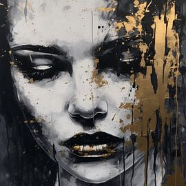 L'or et le noir s'enfoncent dans les pensées