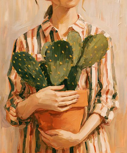 Het Vrouwelijke met Cactus