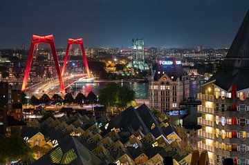 View on Rotterdam Feyenoord by Jeroen Lagerwerf