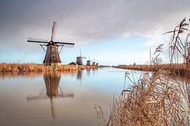Windmills at Kinderdijk by Paul Vergeer