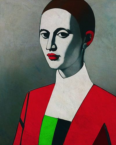 Het meisje dat van rood houdt