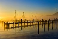 Hafen am Chiemsee von artpictures.de Miniaturansicht