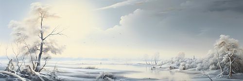 Gemälde Schnee 23977