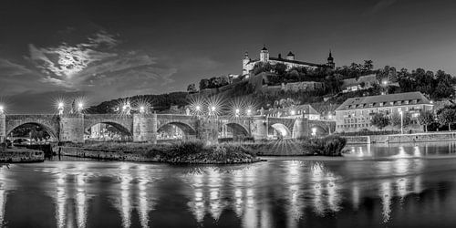 Würzburg in black and white by Manfred Voss, Black-White Photography