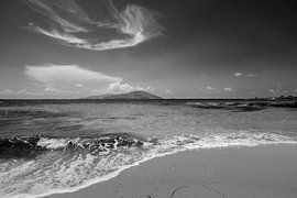Küste bei Agrilaopothamos, Karpathos, Griechenland von Peter Baak