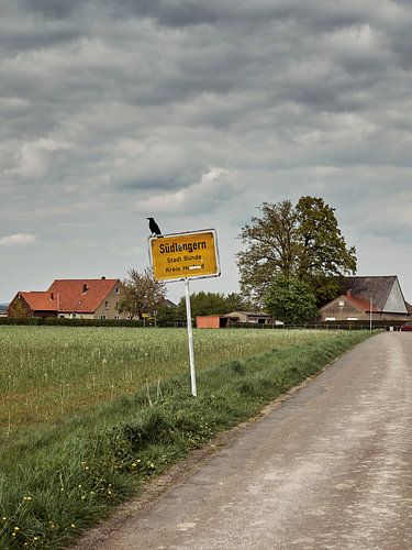 Stadstoegangsbord voor Bünde Südlengern | F
